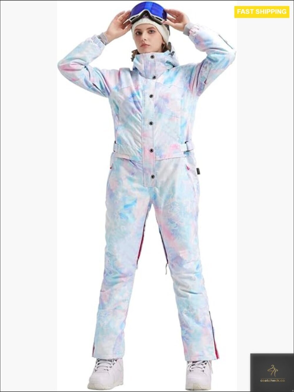 Insulated Waterproof Ski Suit One Piece Jumpsuit Windproof Snowboard Jacket